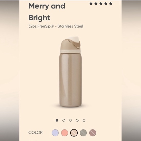 Merry & Bright Owala - Holiday Limited Edition - Picture 7 of 7